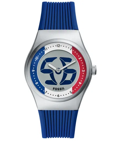 Fossil Men's World Flags Big Tic France Watch 40mm In Multi