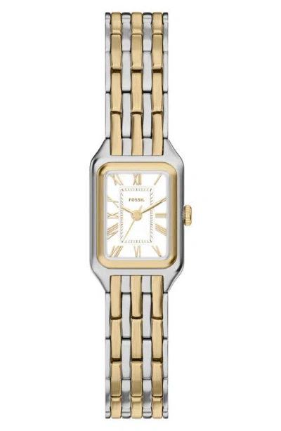 Fossil Raquel 18mm Watch In Gold