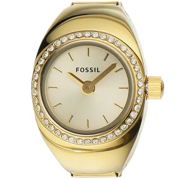 Fossil Mod. Watch Ring - Orologio Ad Anello In Gold