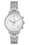 Fossil Women's Quartz Silver-tone Stainless Steel Watch 36mm In Silver