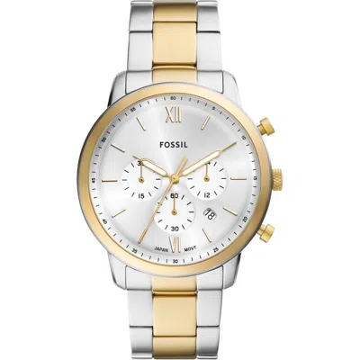 FOSSIL FOSSIL NEUTRA CHRONOGRAPH BRACELET WATCH, 44MM