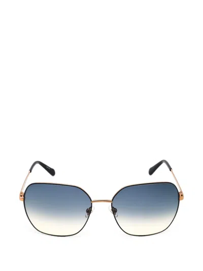 Fossil Oversized Geometric-frame Sunglasses In Multi