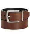 Fossil Parker Reversible Leather Belt In Brown,black