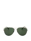 Fossil Pilot-frame Metal Sunglasses In Multi