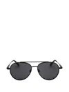 Fossil Pilot-frame Sunglasses In Black