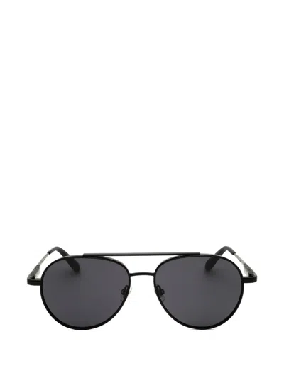 Fossil Pilot-frame Sunglasses In Black
