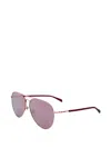 Fossil 파일럿 프레임 선글라스 In Pink