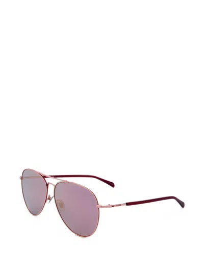 Fossil 파일럿 프레임 선글라스 In Pink