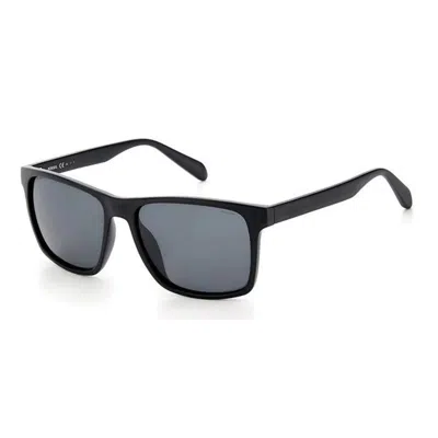 Fossil Polarized Grey Men's Eyeglasses Mil61/s 0003/m9 65