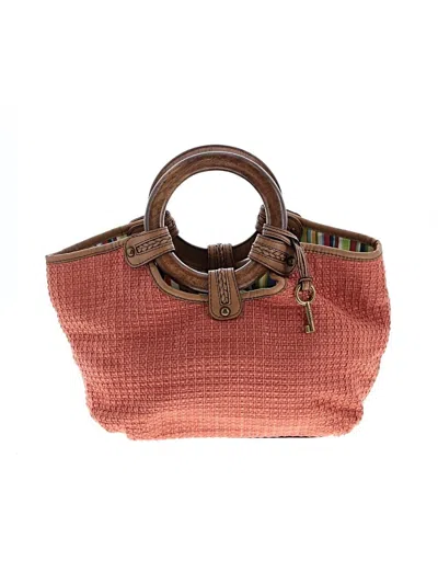 Pre-owned Fossil Purse In Orange