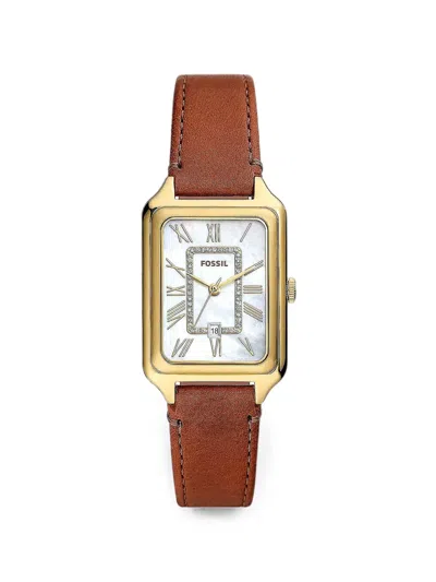 Fossil Raquel 23mm Watch In Brown