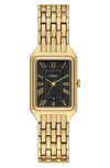 Fossil Women's Raquel Three-hand Date Gold-tone Stainless Steel Watch, 23mm In Gold