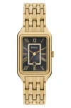 Fossil Women's Raquel Three-hand Date Gold-tone Stainless Steel Watch, 26mm In Gold