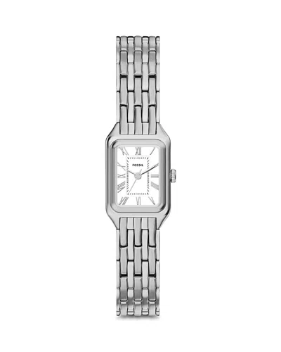 Fossil Raquel Mini Watch, 18mm X 29mm In Neutral