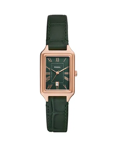 FOSSIL RAQUEL THREE HAND WATCH, 23MM X 38MM