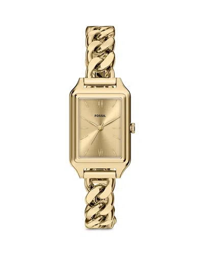 Fossil Raquel Three-hand 23mm Watch In Gold