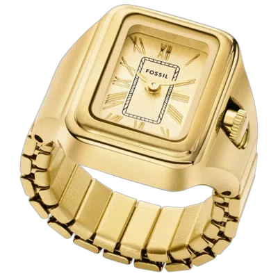 Fossil Raquel Watch Ring In Gold