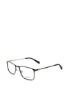 Fossil Rectangle-frame Glasses In Black