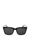 Fossil Fos3152gs Rectangular Black Frame Sunglasses In Black