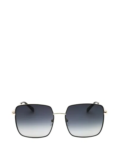 Fossil Rectangle-frame Sunglasses In Black