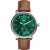 Fossil Rhett Leather Strap Multifunction Watch, 43mm