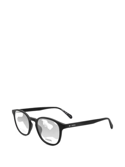 Fossil 라운드 프레임 안경 In Black