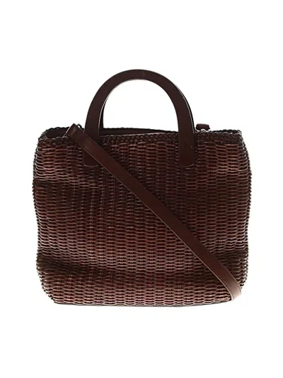 Pre-owned Fossil Satchel In Brown