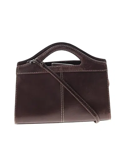 Pre-owned Fossil Satchel In Brown