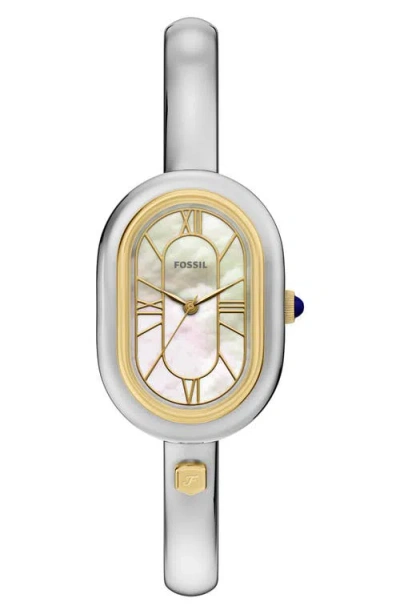Fossil Sloan Bracelet Watch, 24mm X 36mm In Gold