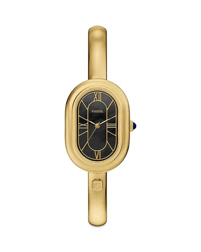 Fossil Sloan Watch, 25mm X 36mm In Gold