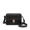 Fossil Small Avondale Leather Crossbody Bag In Black