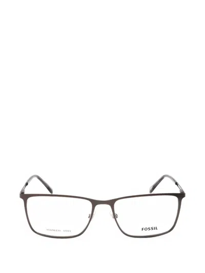 Fossil Square-frame Glasses In Gray