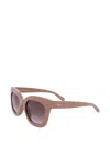 Fossil 스퀘어 프레임 선글라스 In Brown