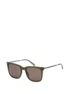 Fossil 스퀘어 프레임 선글라스 In Green