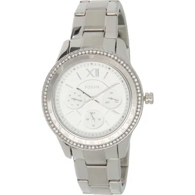 Fossil Stella Crystal Multifunction Bracelet Watch, 37mm