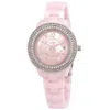 FOSSIL FOSSIL STELLA QUARTZ CRYSTAL PINK MOTHER OF PEARL DIAL LADIES WATCH CE1117
