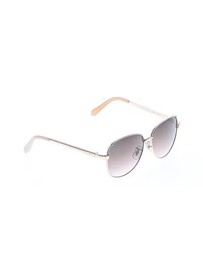 Pre-owned Fossil Sunglasses In Gold