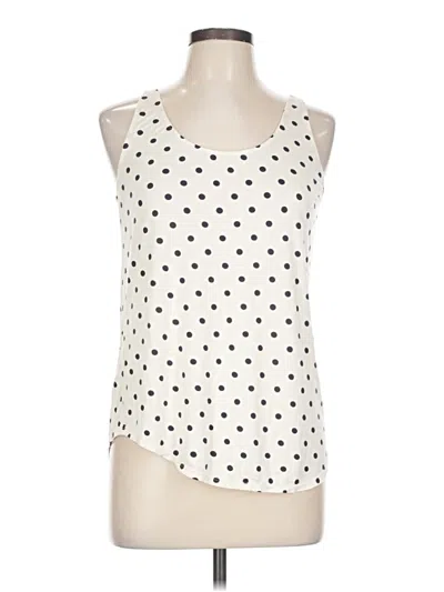 Pre-owned Fossil Tank Top Ivory Tops In White