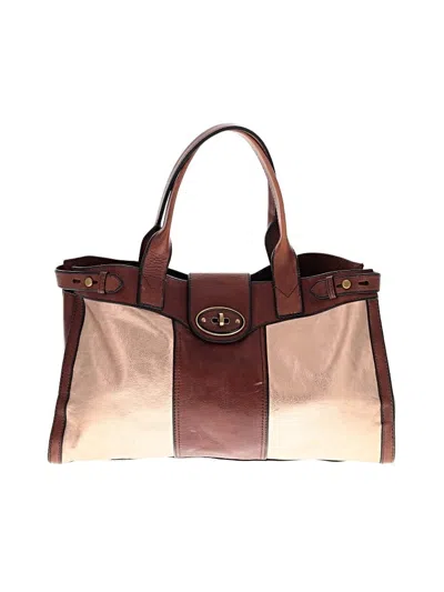 Pre-owned Fossil Tote Bag In Brown