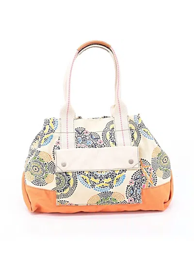 Pre-owned Fossil Tote Bag In Orange