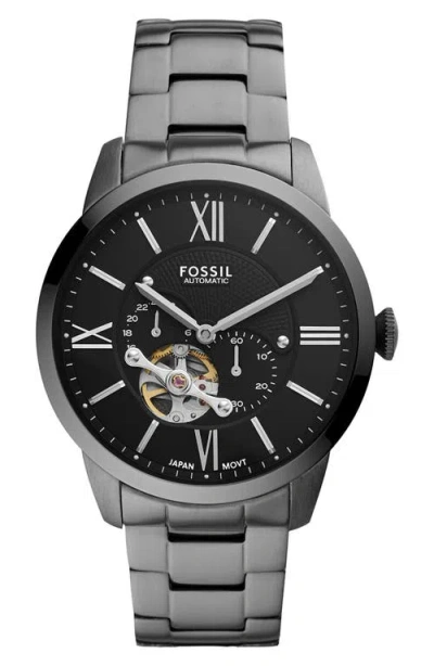 Fossil Townsman Automatic Bracelet Watch, 44mm