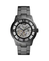 Fossil Townsman Automatic Bracelet Watch, 44mm In Clear/black