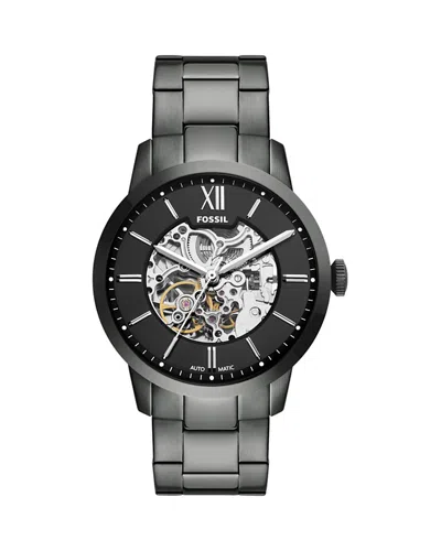 Fossil Townsman Watch, 44mm In Black/gunmetal