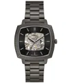 Fossil Unisex Nick Jonas X Machine Luxe Automatic Gunmetal Stainless Steel Watch, 40mm In Brown
