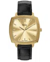 Fossil Unisex Nick Jonas X Machine Luxe Black Croco Leather Watch, 37mm In Black