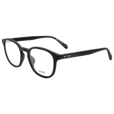 Fossil Unisex Opticals In Black
