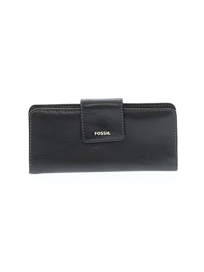 Pre-owned Fossil Wallet In Black
