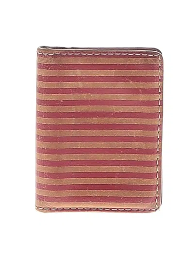 Pre-owned Fossil Wallet In Gold