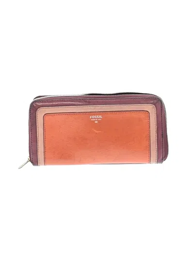 Pre-owned Fossil Wallet In Pink