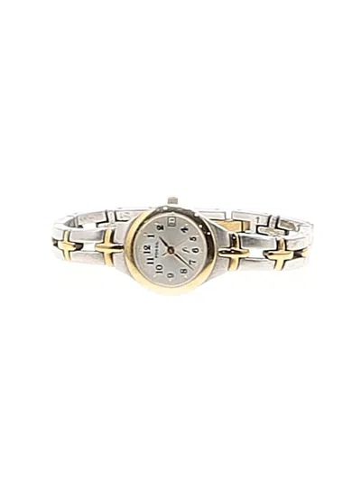 Pre-owned Fossil Watch In Silver
